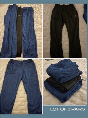 Bundle of 3 Boys Athletic Pants Xersion and New Balance Size L (14/16)